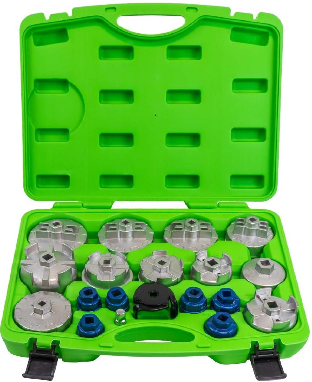 Öliflterschlüssel-Set Aluminium 19-teilig