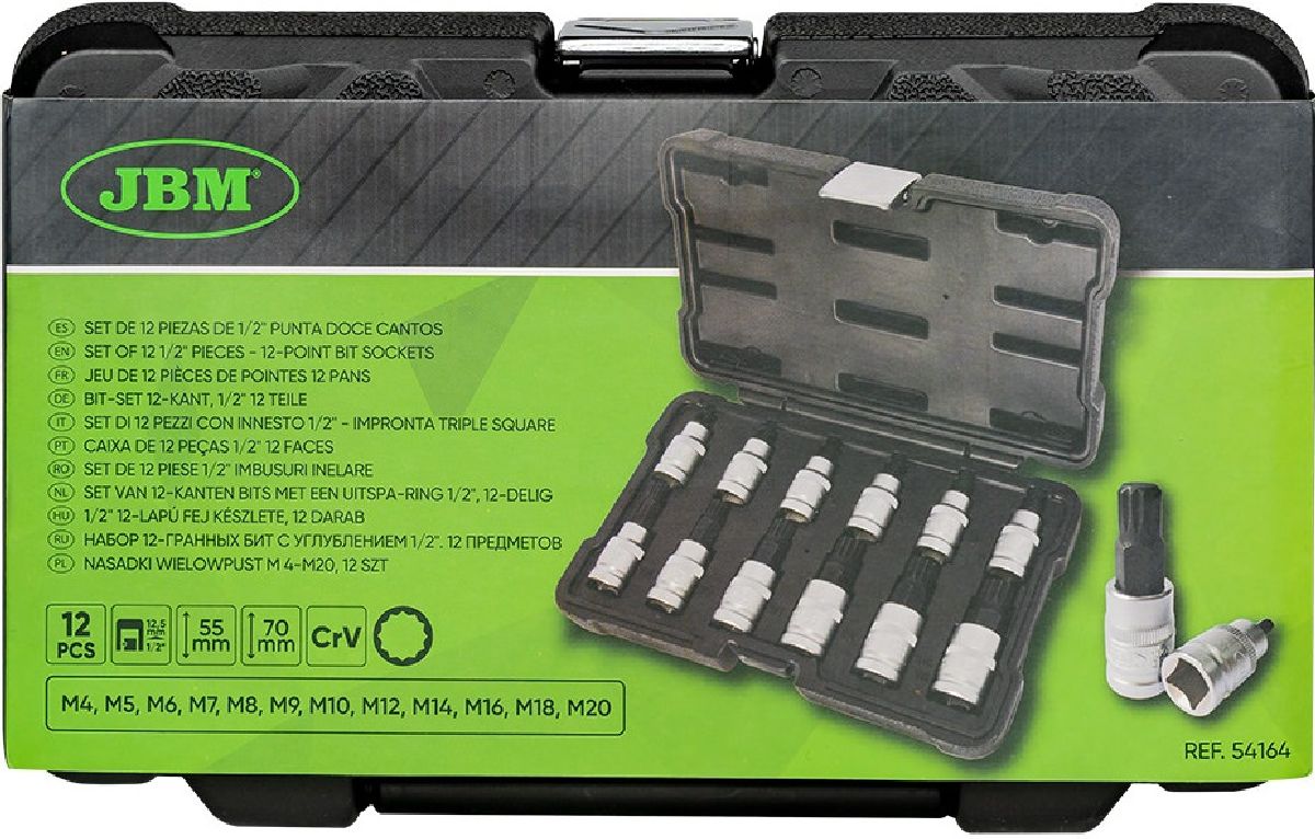 Werkzeugkoffer Bits 1/2