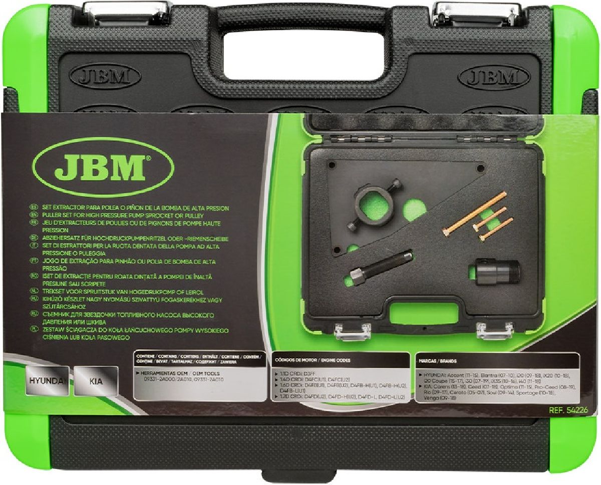 Abziehersatz Hochdruckpumpenriemensch Hyundai, Kia