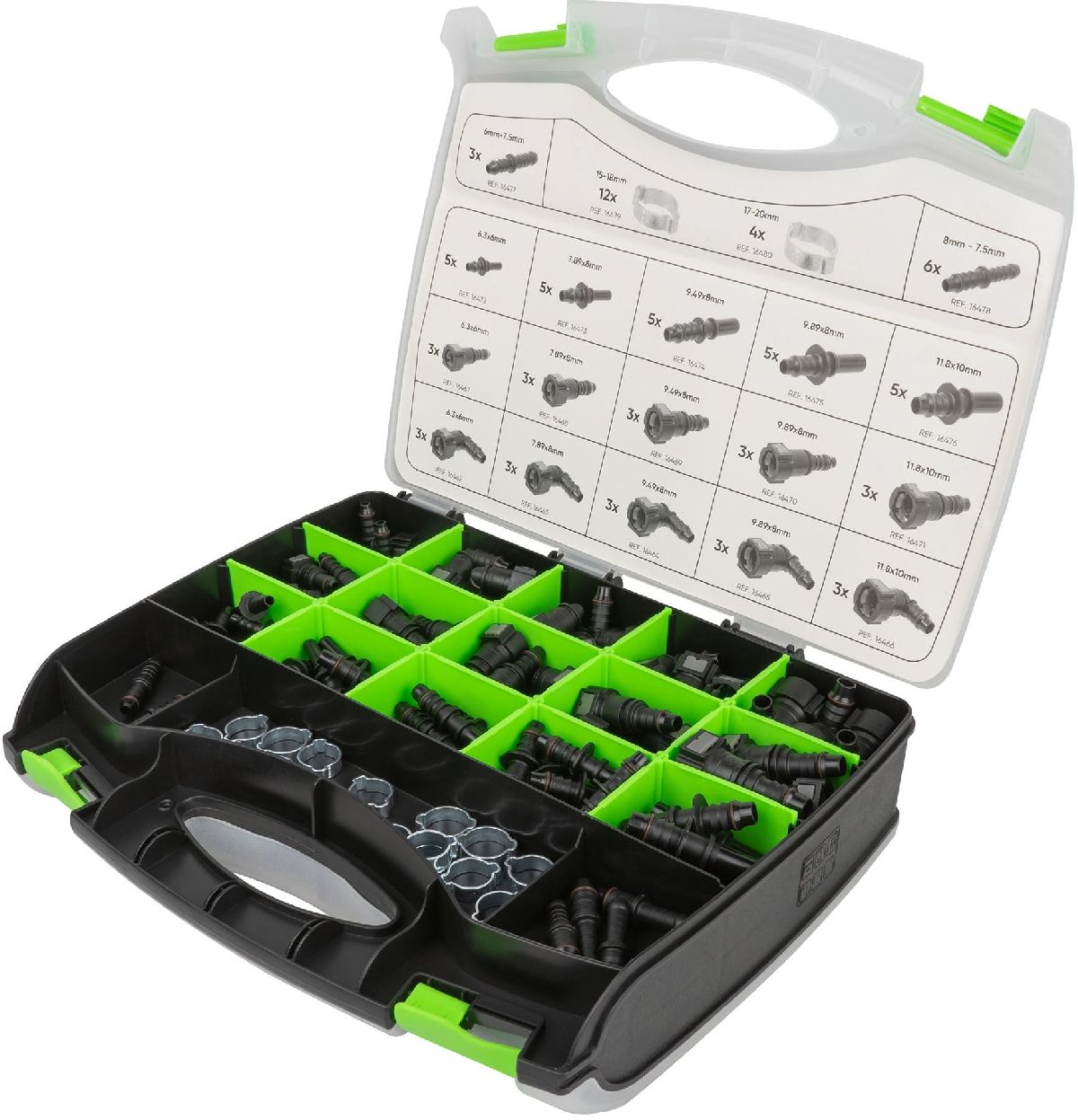 Kraftstofflanschlsse und Schluche Set 95-teilig