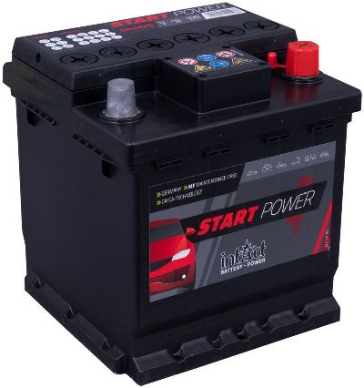 Start-Power 12V/44Ah/390A LxLxH 175x175x190mm/C:0