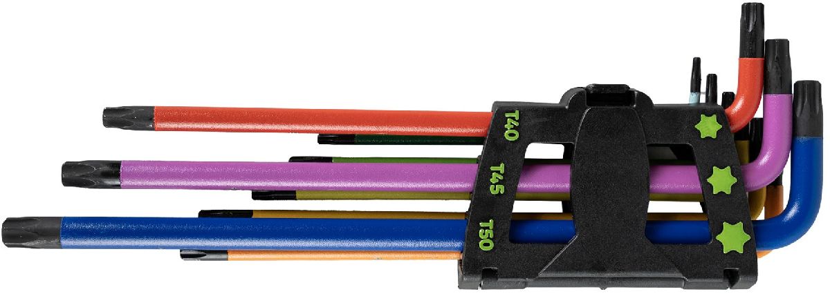 Jeu de cls Torx 9 pices