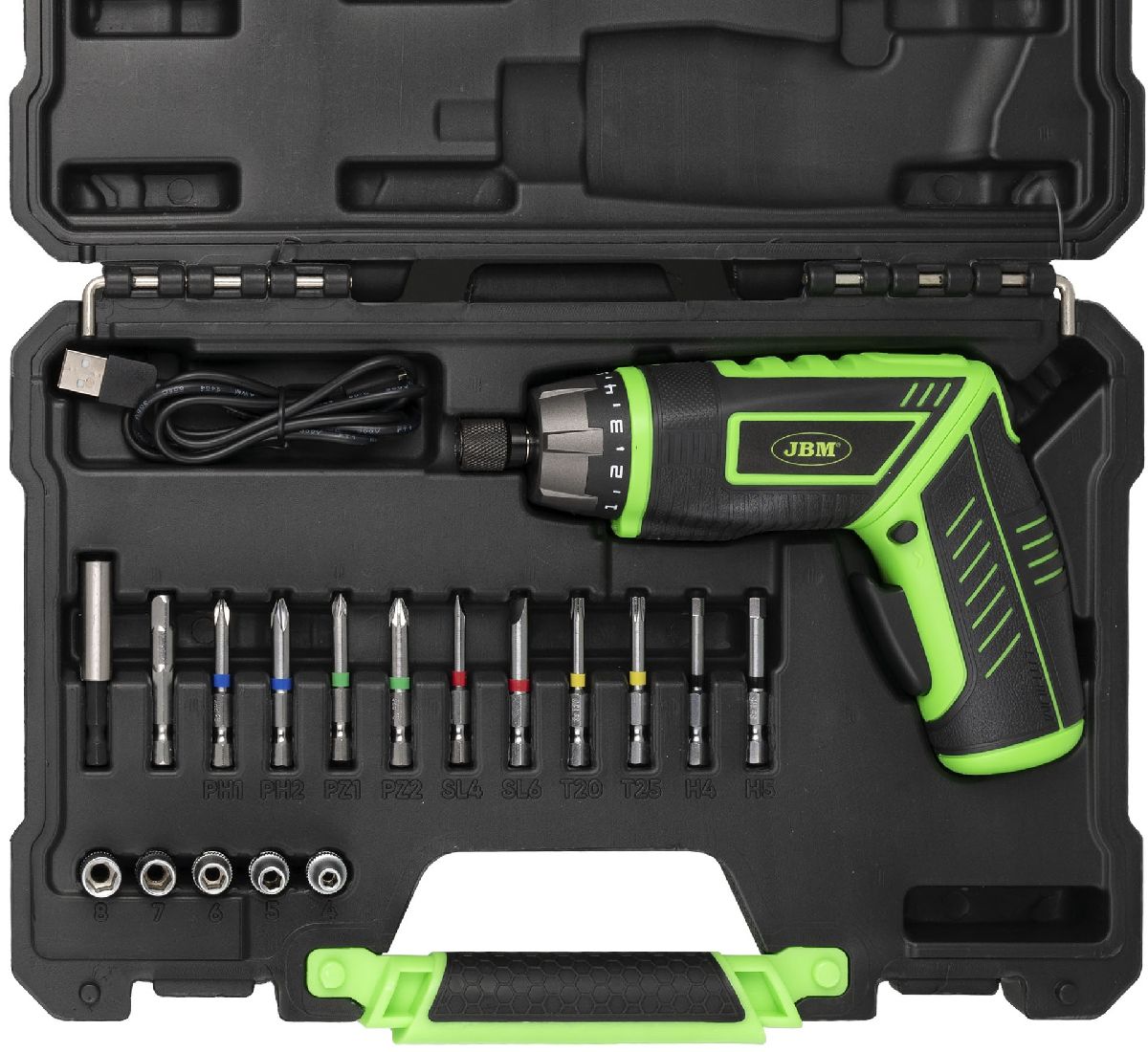 Tournevis sans fil et jeu d'embouts 16 pi�ces