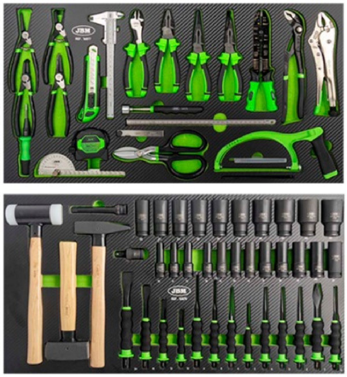 Assortiment d outils EVA carbone 7 modules