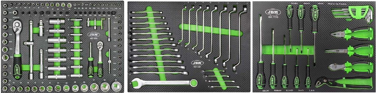 Servante d'outils 7 tiroirs, �quip�s 154 pi�ces