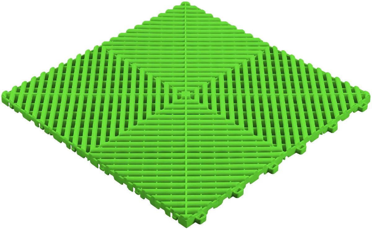 Dalle de Sol perfor� 40x40x1.8cm vert