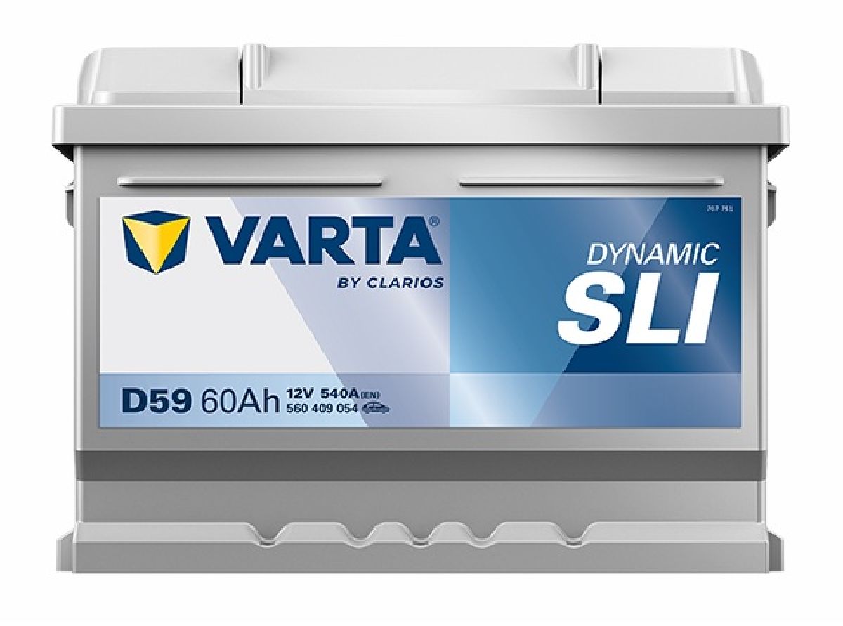 Starterbatterie 12V/60Ah/540A LxBxH 242x175x175mm/S:0