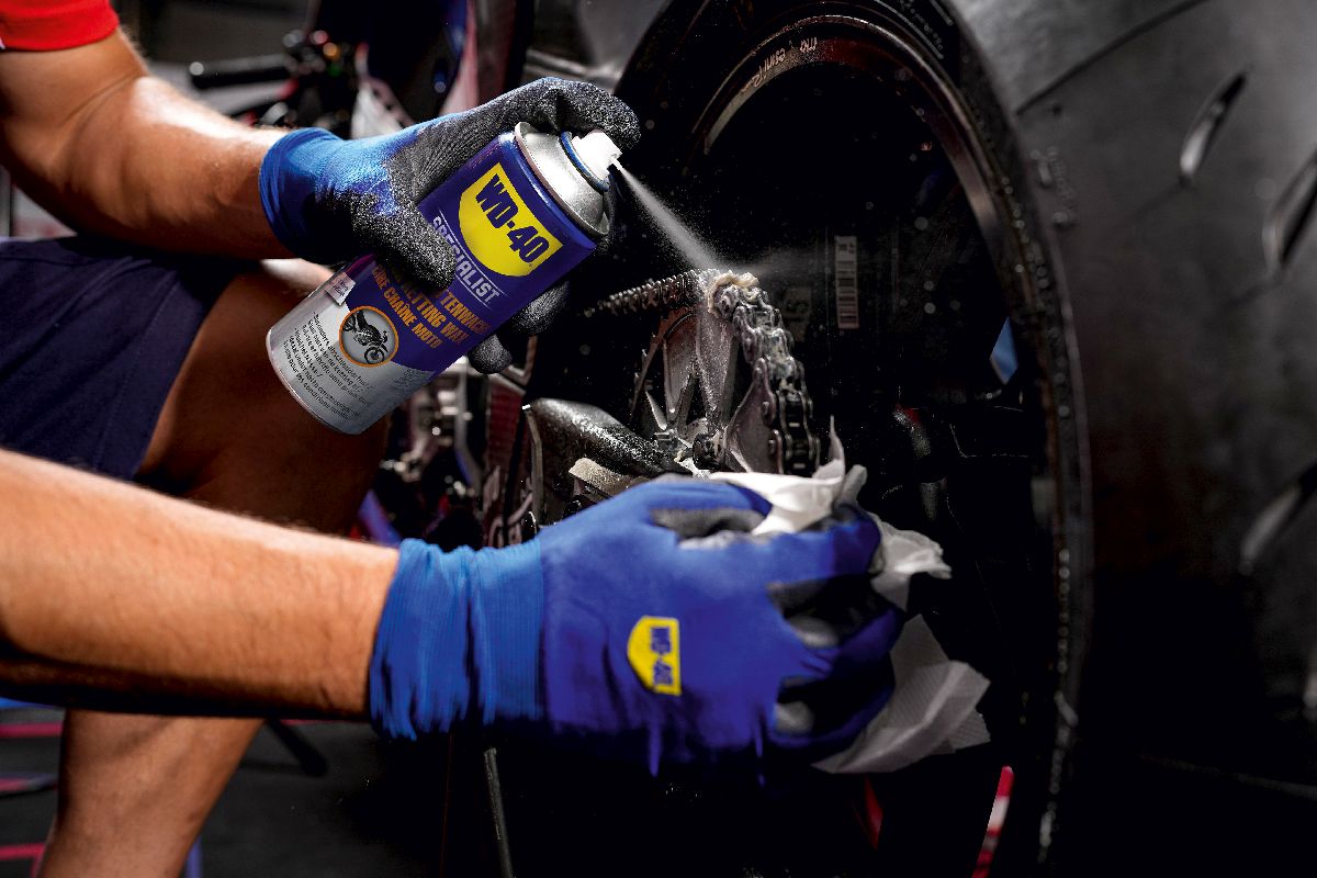 WD-40 Spec. Motorbike Kettenwachs Spraydose 400 ml