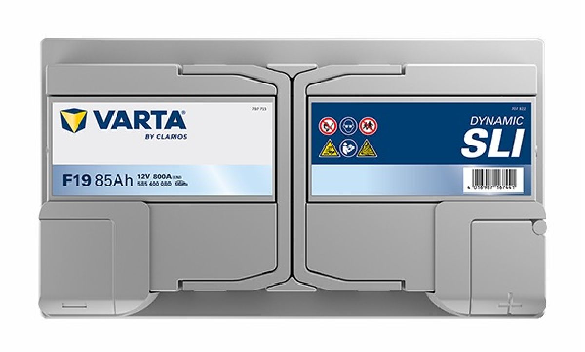 Starterbatterie 12V/85Ah/800A LxBxH 315x175x190mm/S:0