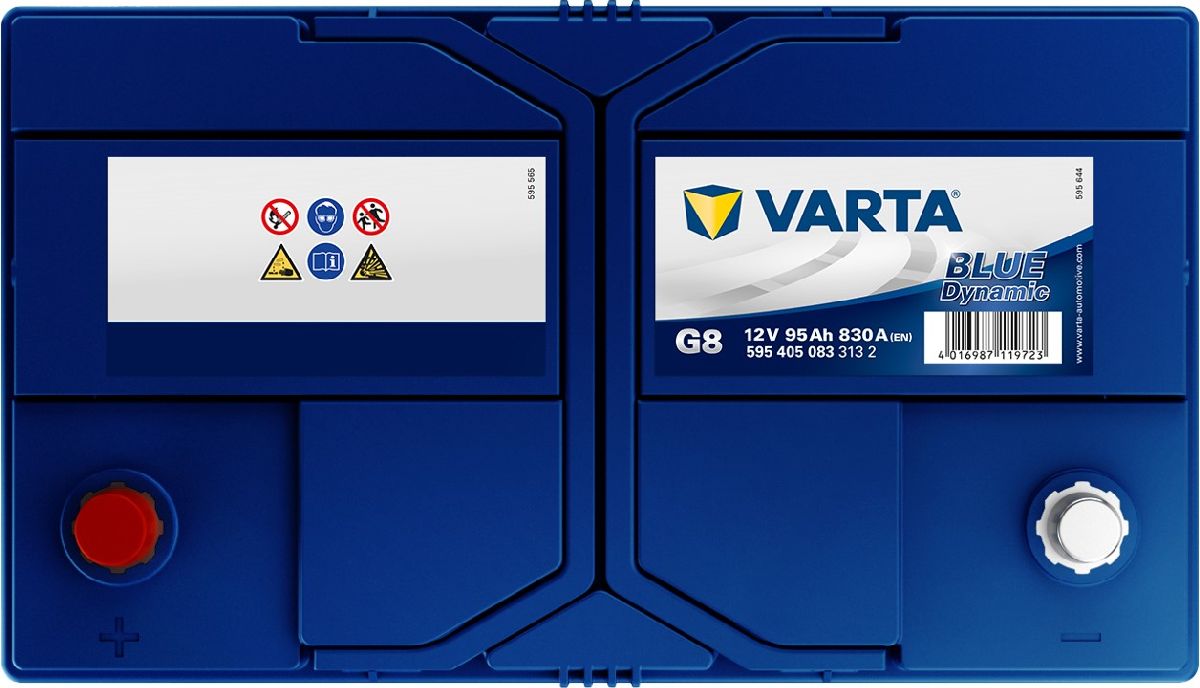 Starterbatterie Varta 12V/95Ah/830A LxBxH 304x173x220mm/S:1