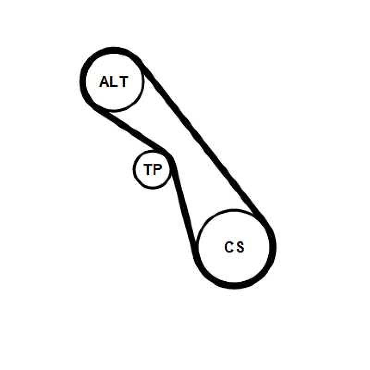 Keilrippenriemensatz 