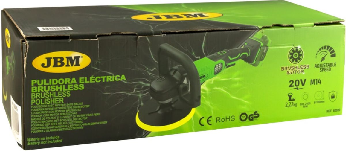 Polisseuse sans fil Moteur sans balais
