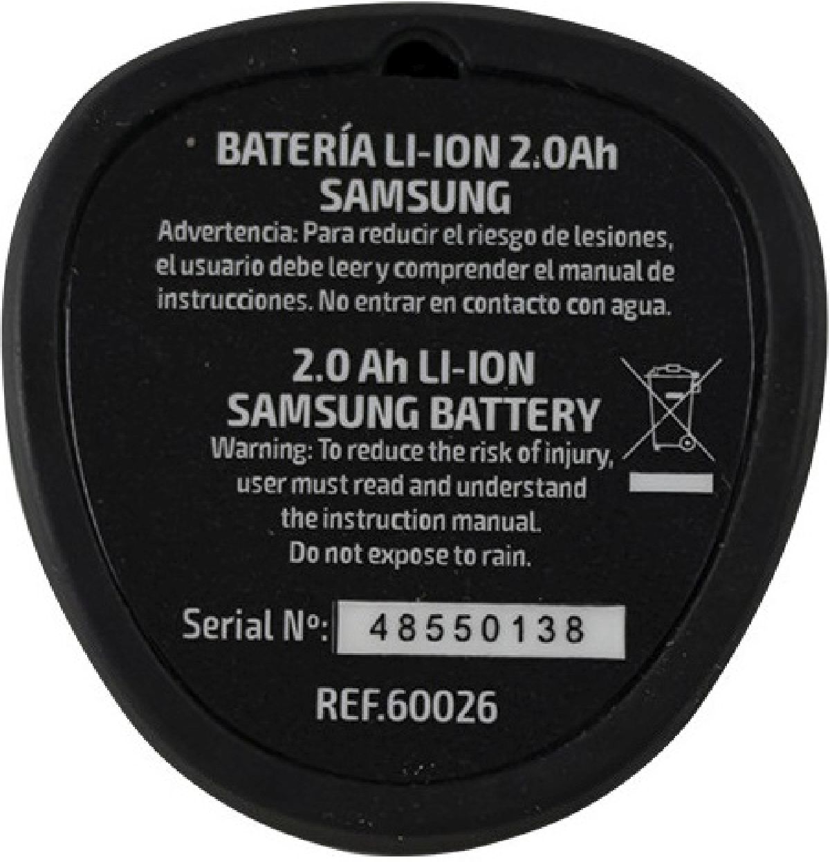 Batterie Li-ion 2.0 Ah