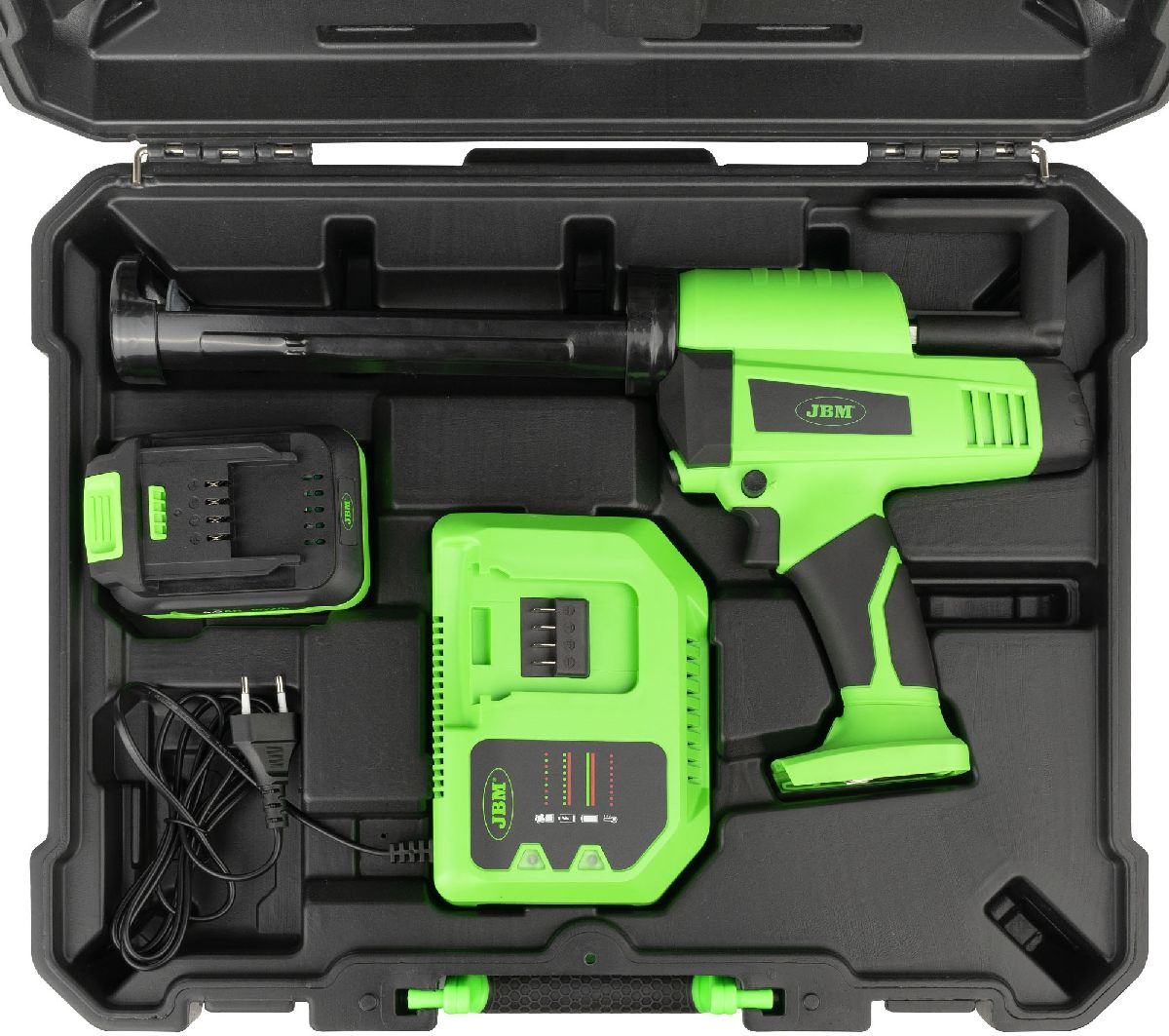 Akku-Kartuschenpresse mit Koffer