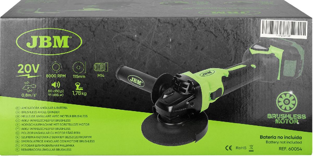 meuleuse d'angle accu 115m