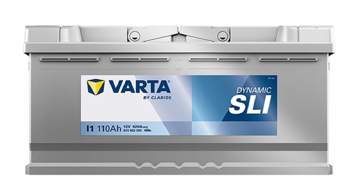 Starterbatterie 12V/110Ah/920A LxBxH 393x175x190mm/S:0