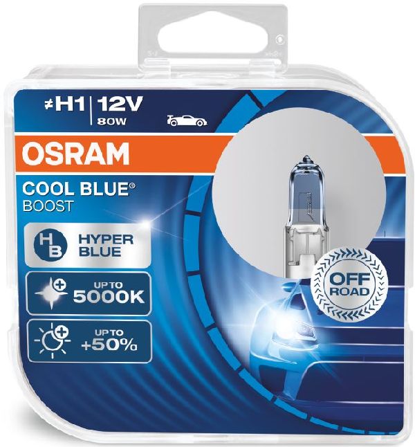 OSRAM COOL BLUE BOOST Duo Box H1