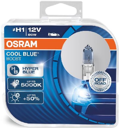 OSRAM COOL BLUE BOOST Duo Box H1 12V 80W P14.5s