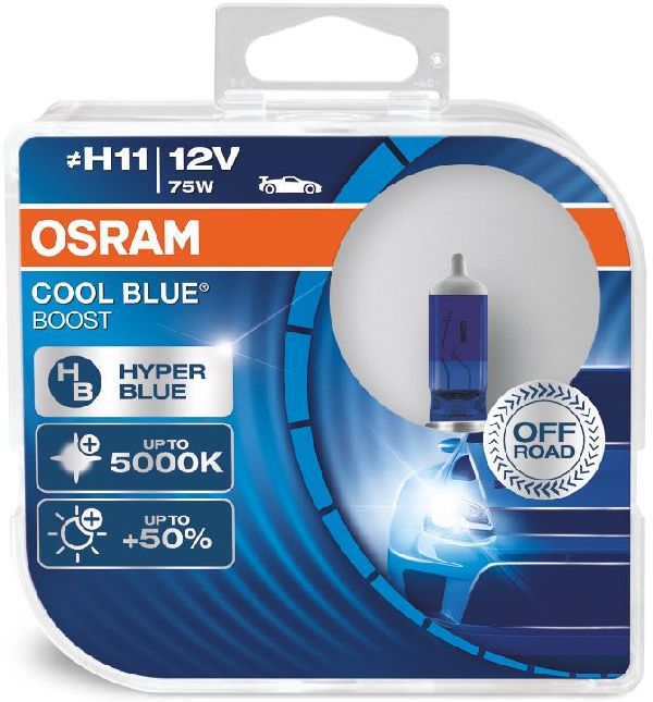 OSRAM COOL BLUE BOOST Duo Box H11