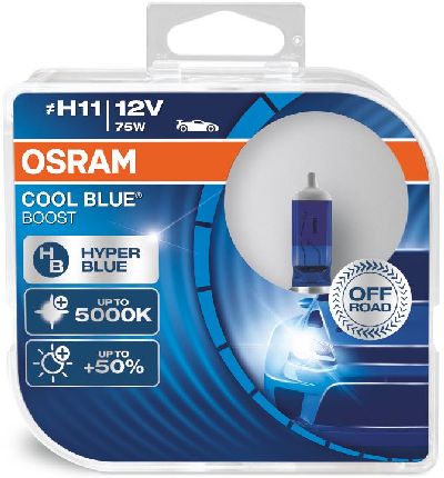 OSRAM COOL BLUE BOOST Duo Box H11 12V 75W PGJ19-2