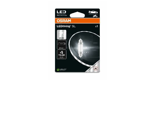 OSRAM LEDriving cool white C5W 6000K Blister 12V 0.6W/41mm