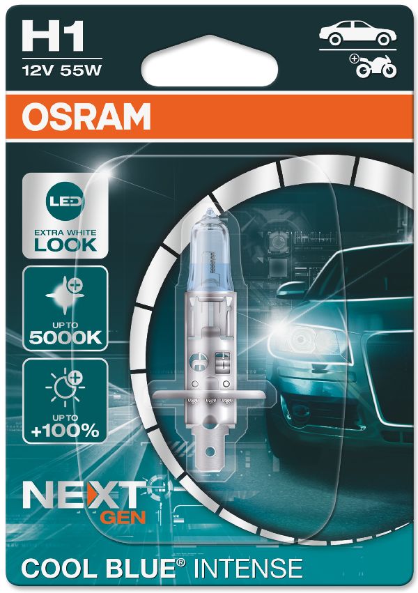 OSRAM COOL BLUE INTENSE Singleblister