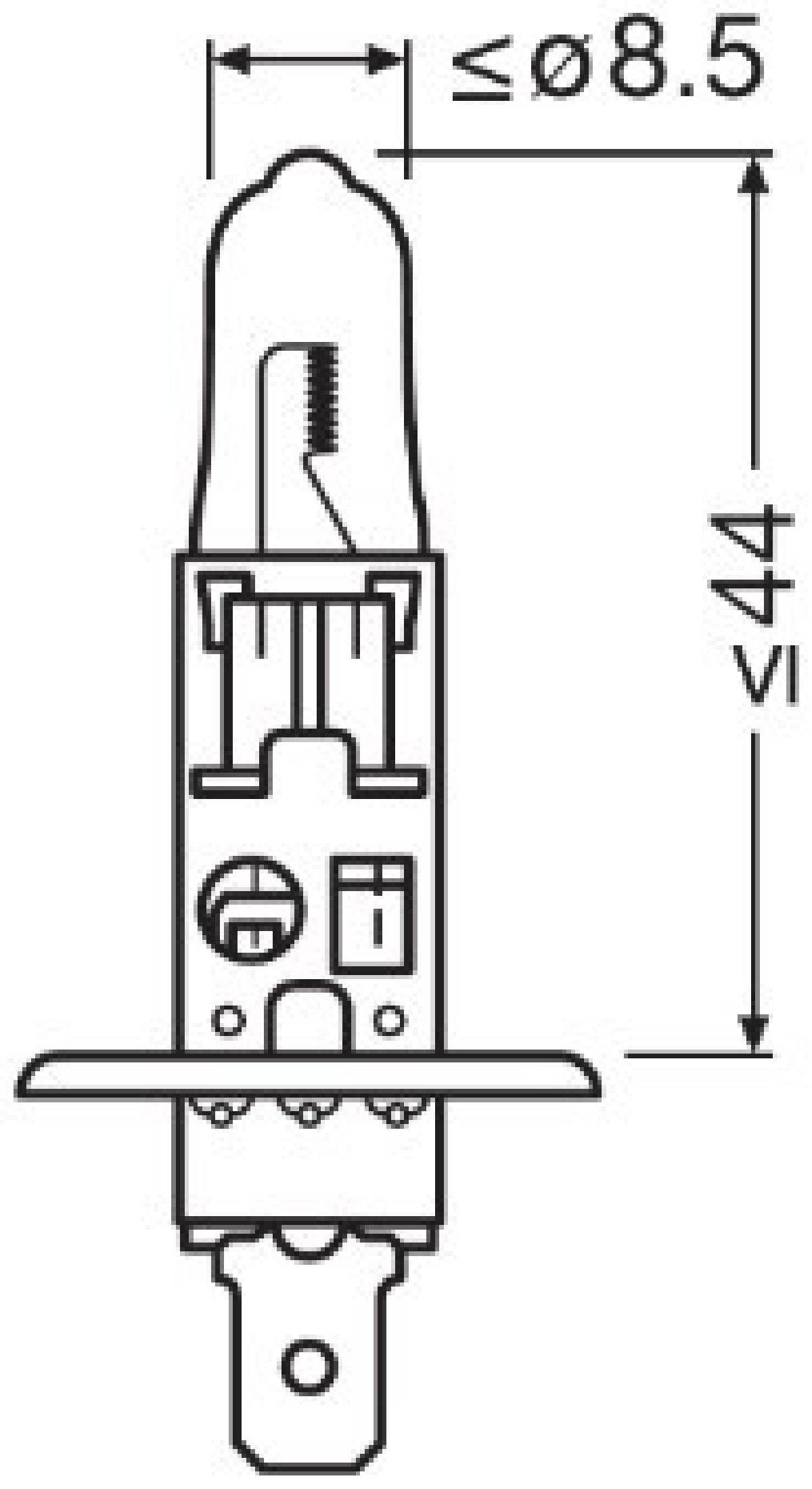 Night Breaker Laser H1/12V/55W/P14,5s