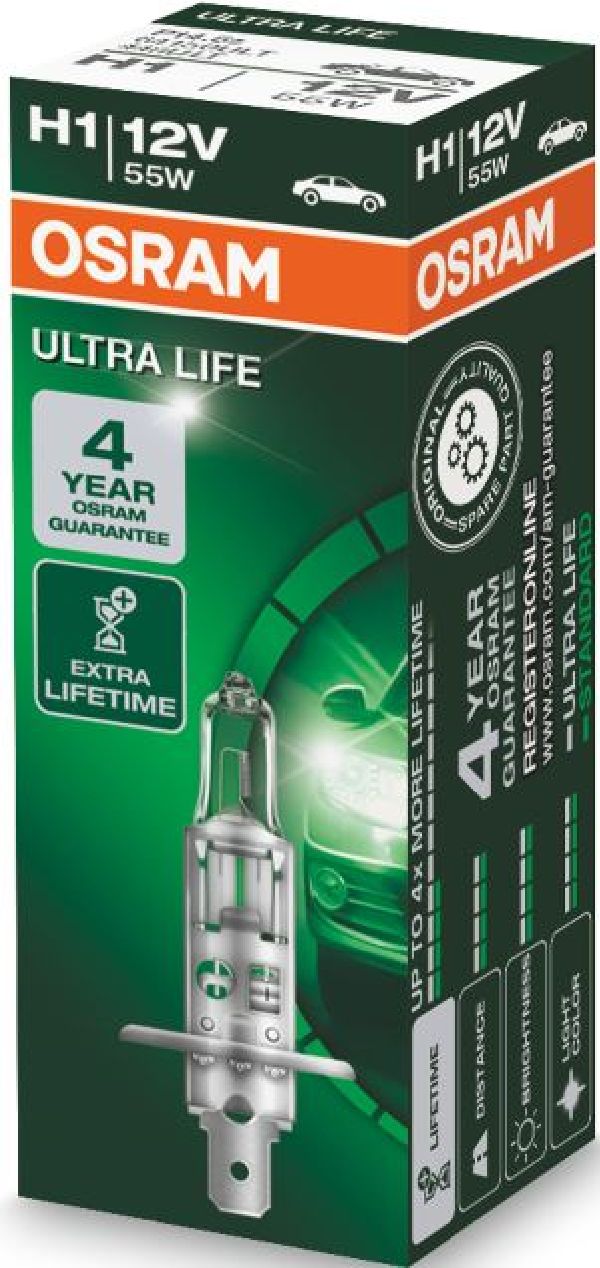 OSRAM Glühlampe H1 ULTRA LIFE