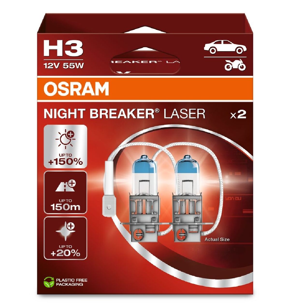 OSRAM Night Breaker Laser Duobox