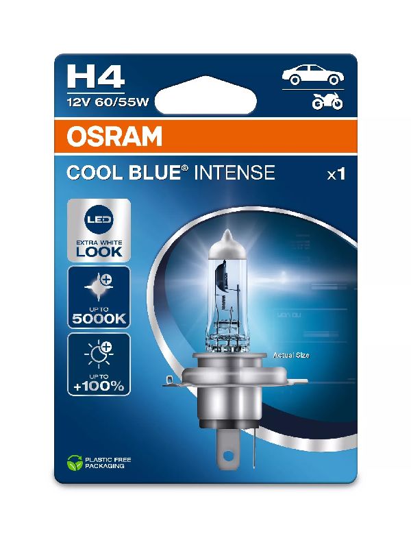 COOL BLUE INTENSE Singleblister H4/12V/60/55W/P43t