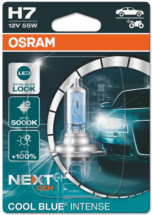 OSRAM COOL BLUE INTENSE Singleblister