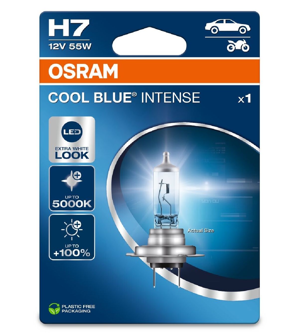 OSRAM COOL BLUE INTENSE Singleblister