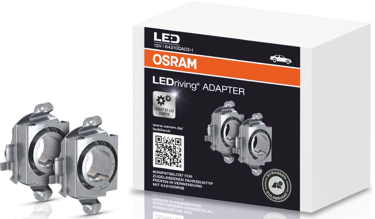 Lampenfassung, Hauptscheinwerfer LEDriving® Adapter 03