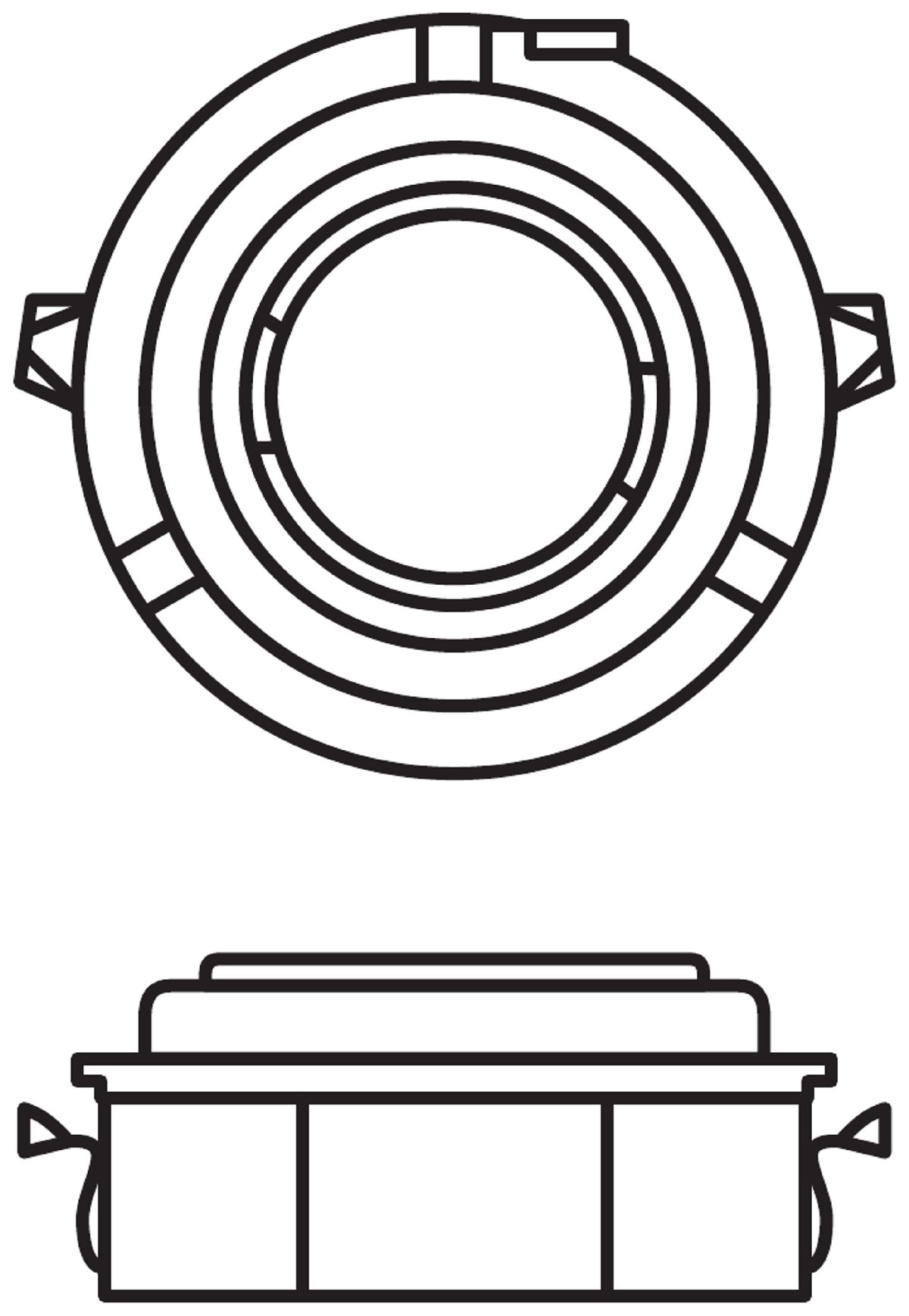 Lampenfassung, Hauptscheinwerfer LEDriving Adapter 06