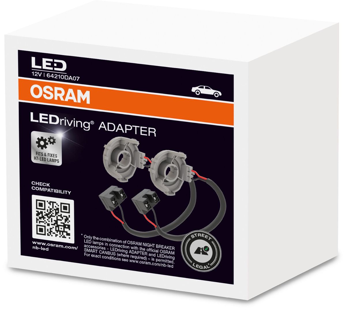 Lampenfassung, Hauptscheinwerfer LEDriving® Adapter 07