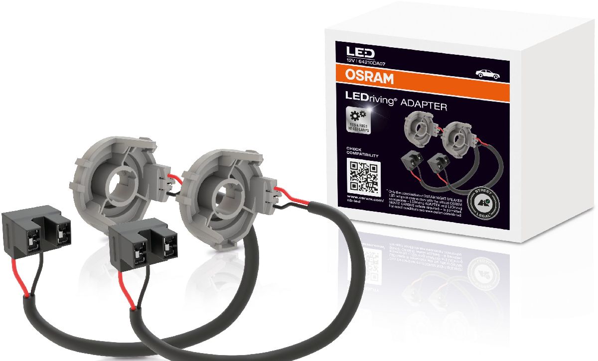 Lampenfassung, Hauptscheinwerfer LEDriving® Adapter 07