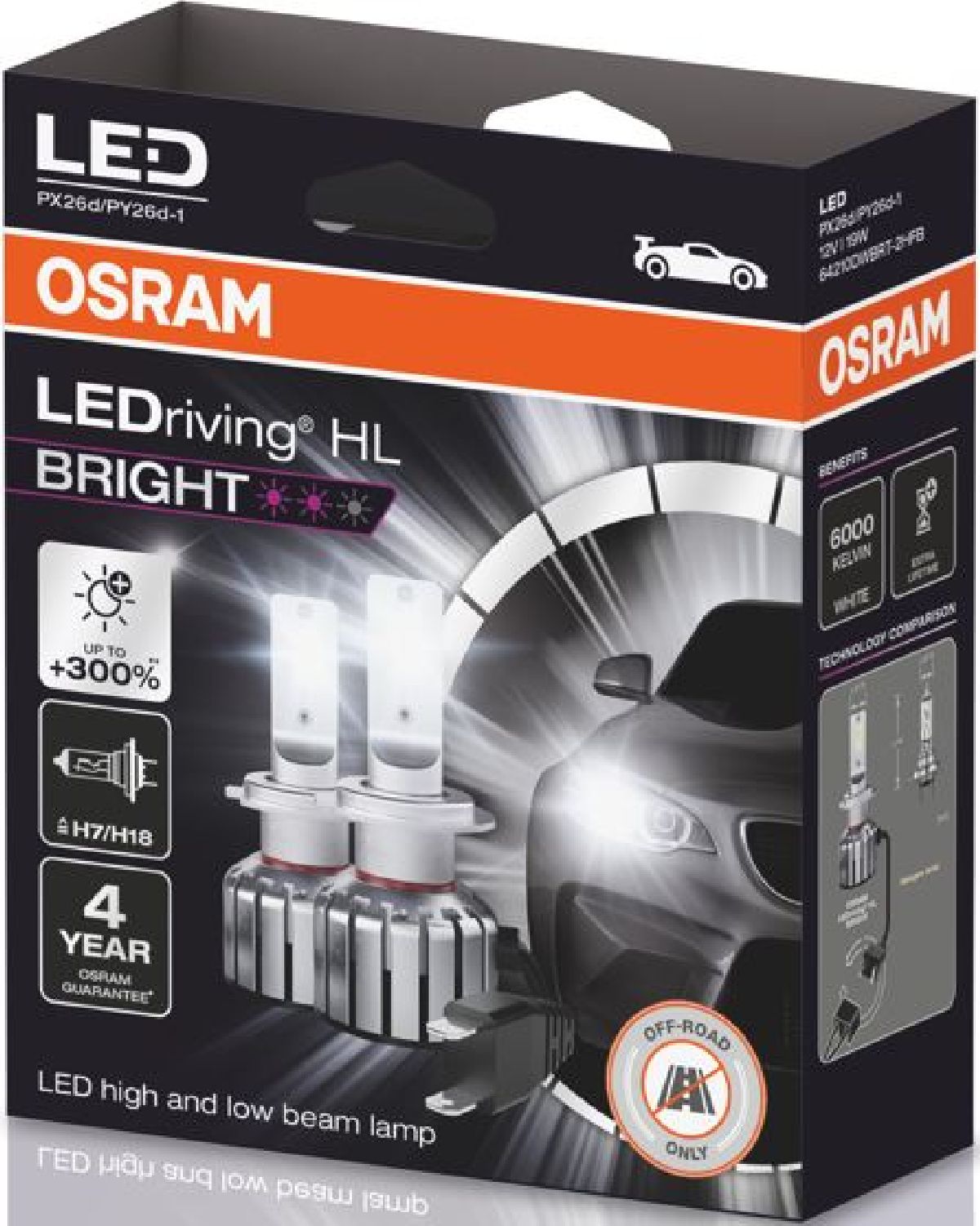 Vue d'ensemble / Éclairage / Lampes et accessoires pour véhicules / Osram  lampes de véhicules / Ampoules emballage en blister 