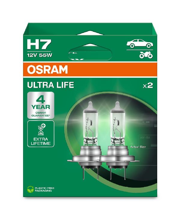 Ampoule H7 ULTRA LIFE 12V 55W PX26d