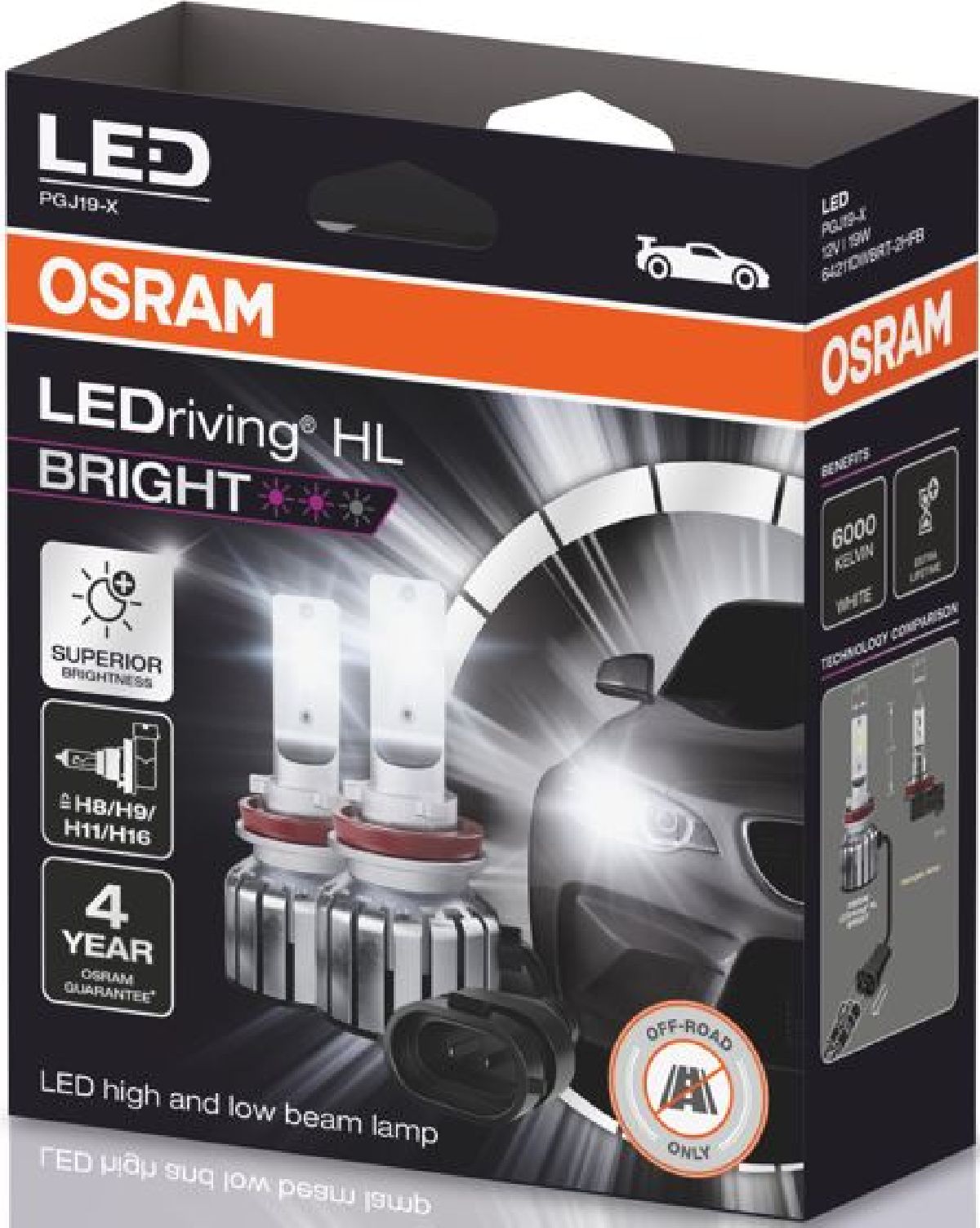 LEDriving Off-Road LED Retrofit Bright