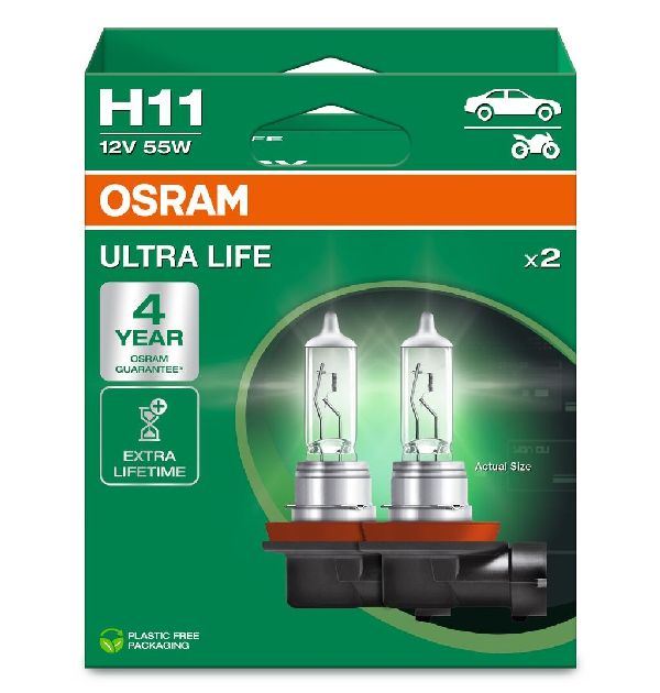Ultra Life Duobox H11 12V 55W PGJ19-2