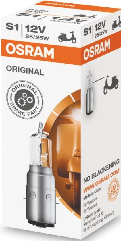 OSRAM Glhlampe S1 12V 25/25W BA20d