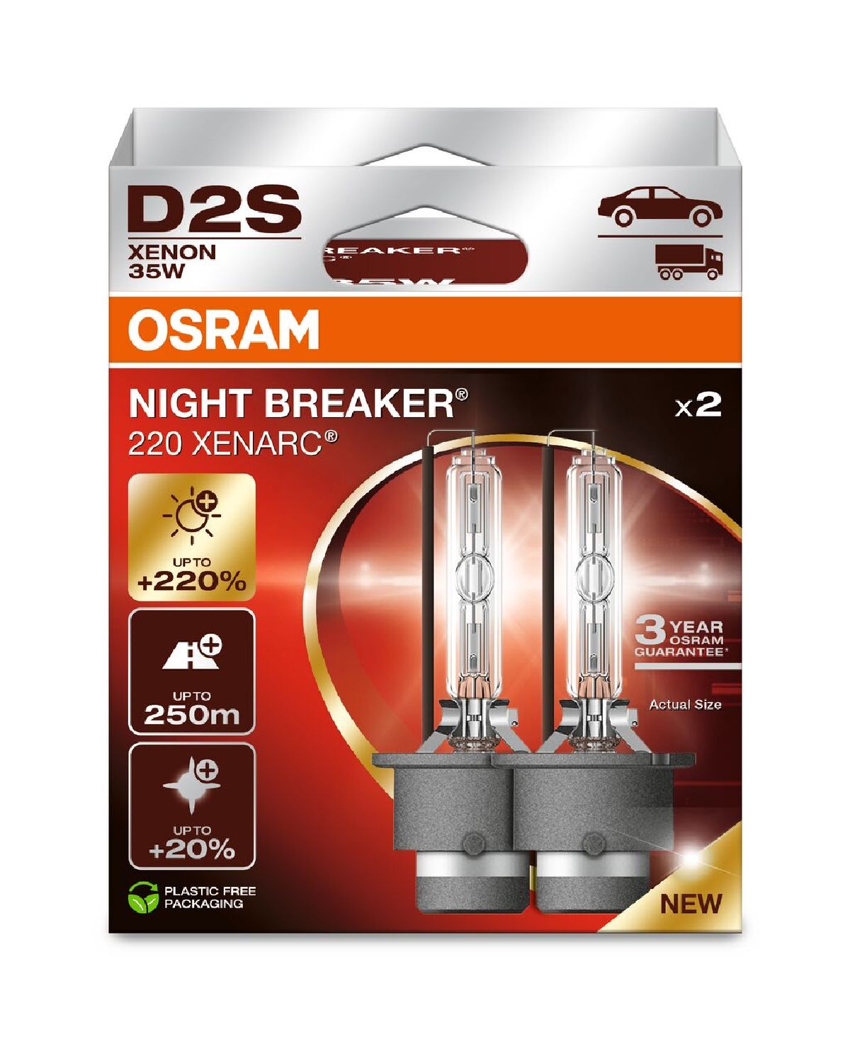 XENARC Night Breaker 220 Duobox D2S 35W P32d-2