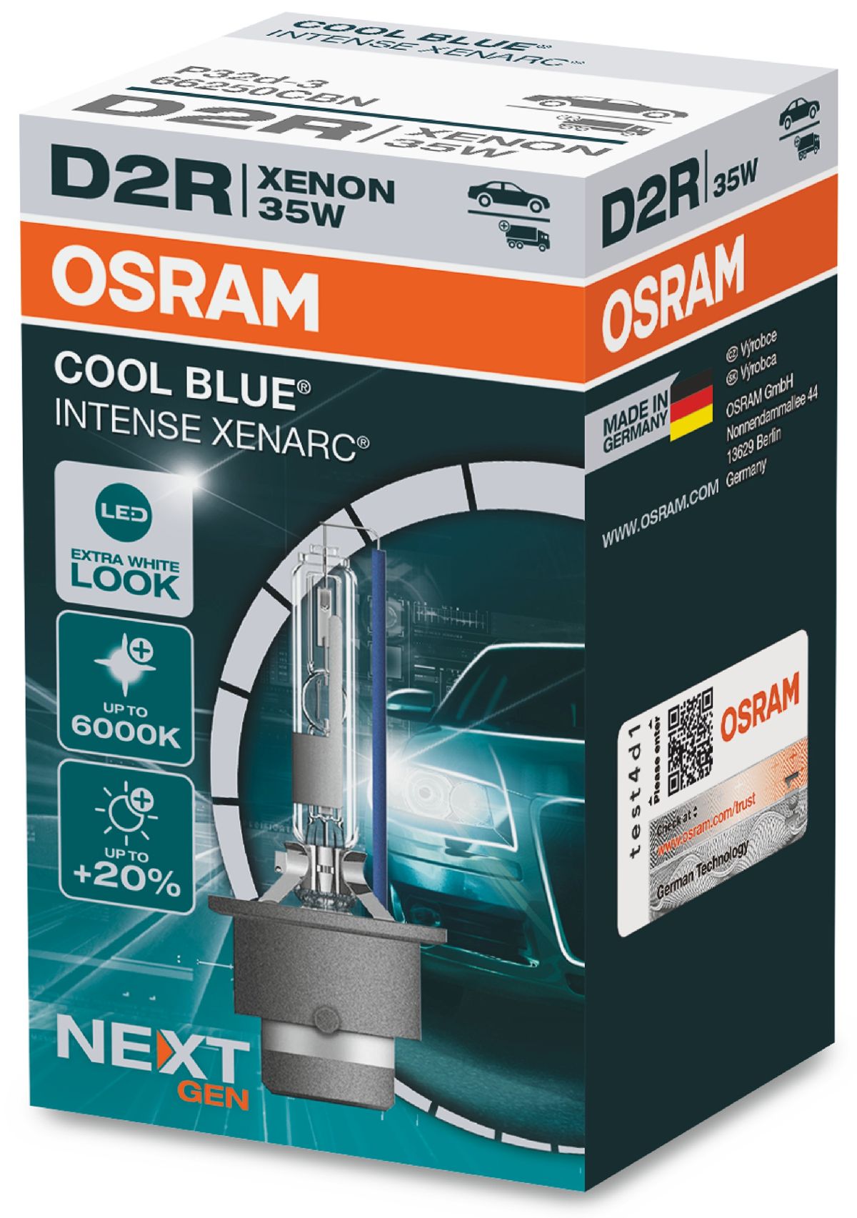 OSRAM Glühlampen D2R XENARC CBN