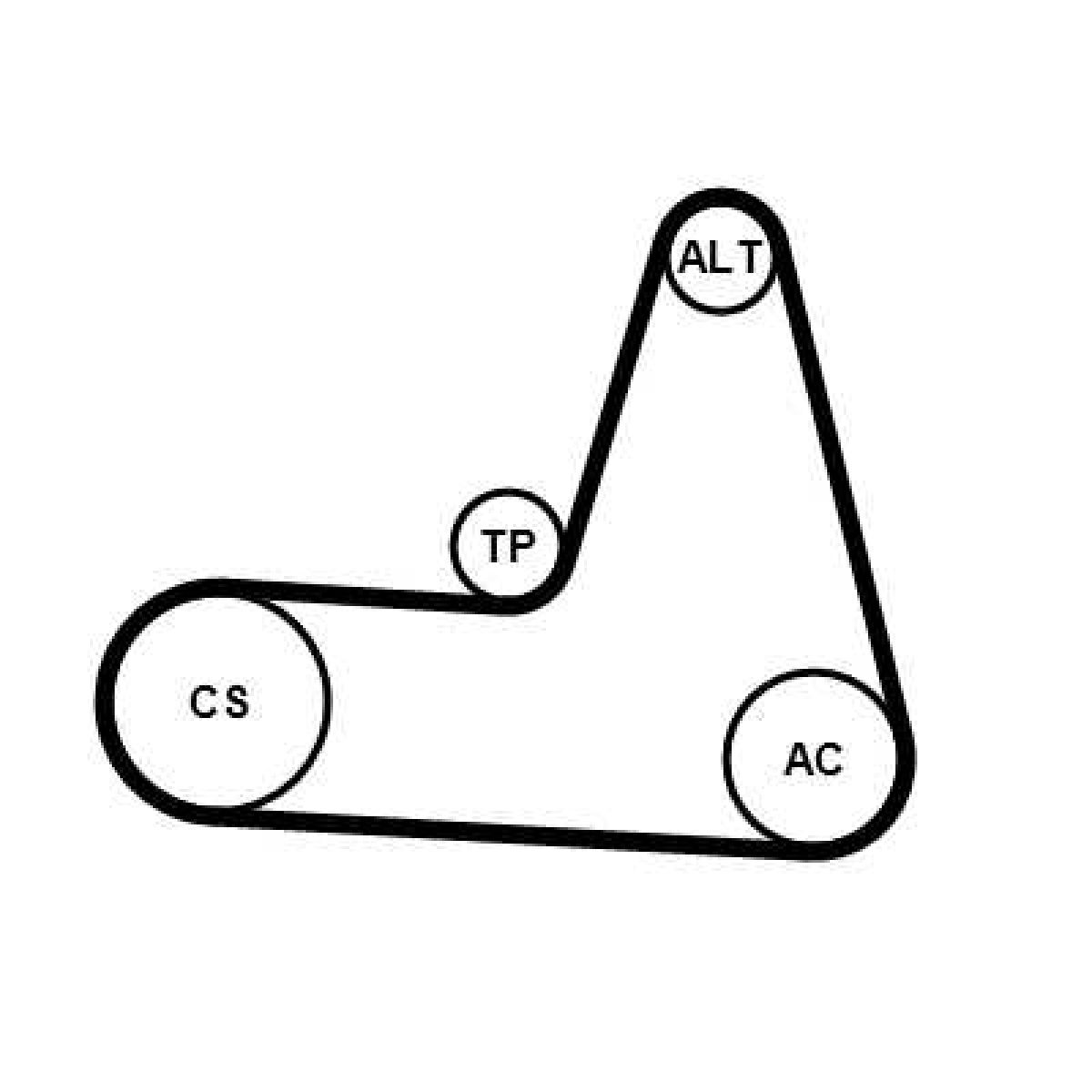 Keilrippenriemensatz 