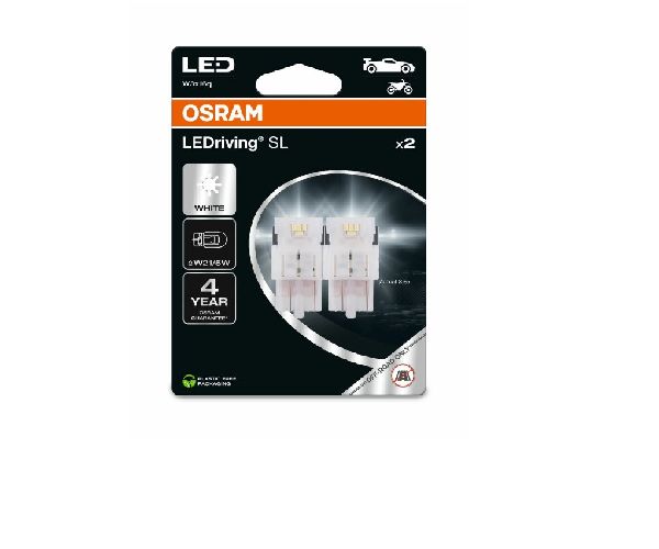 Osram LEDriving White 6000K 12V W21/5W Doppelblister
