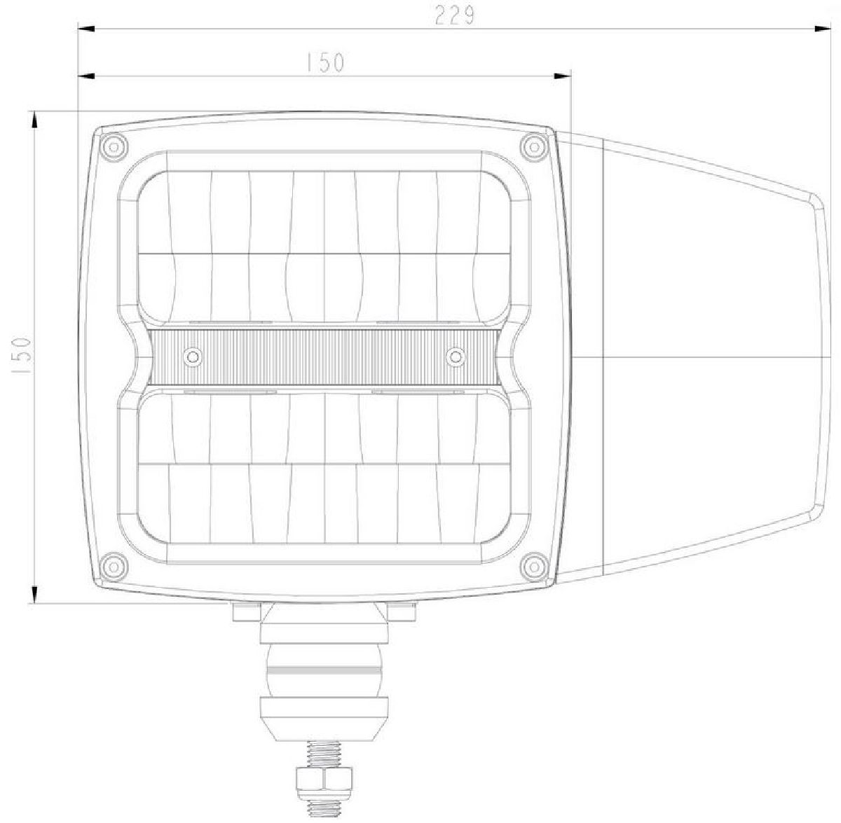 Phares principaux  LED 10-30V / deux cts