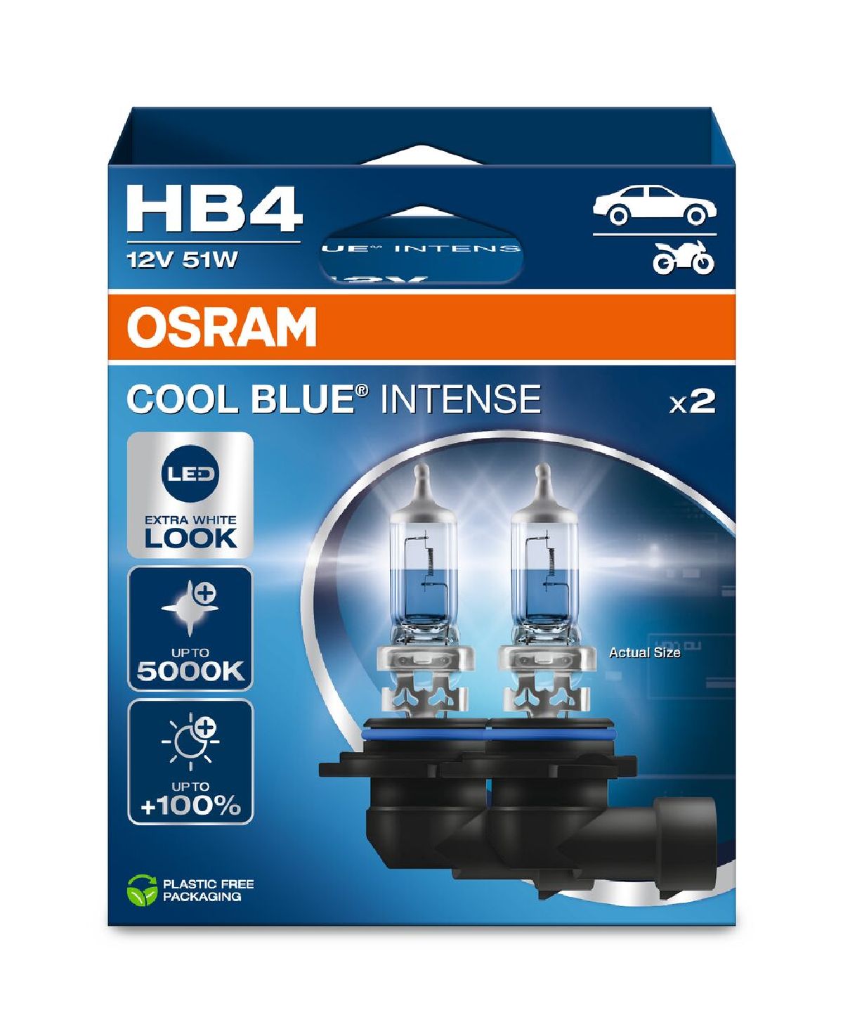 Cool blue intense HB4 Duobox HB4/12V/51W/P22d