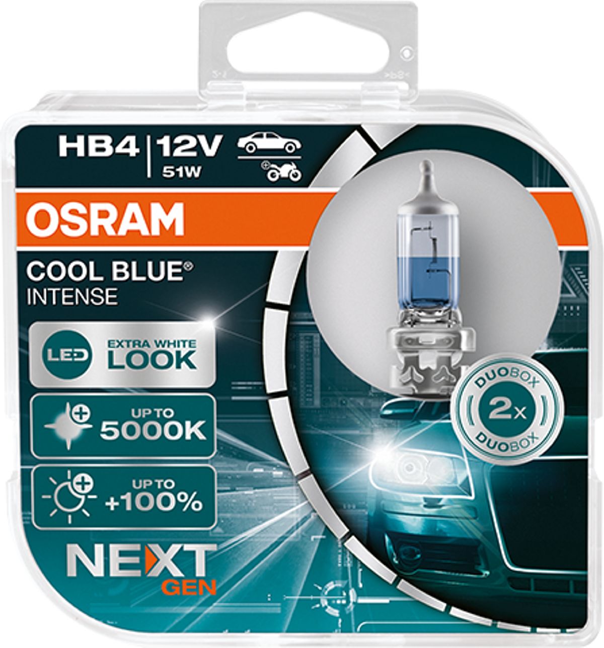 OSRAM Cool blue intense HB4 Duobox