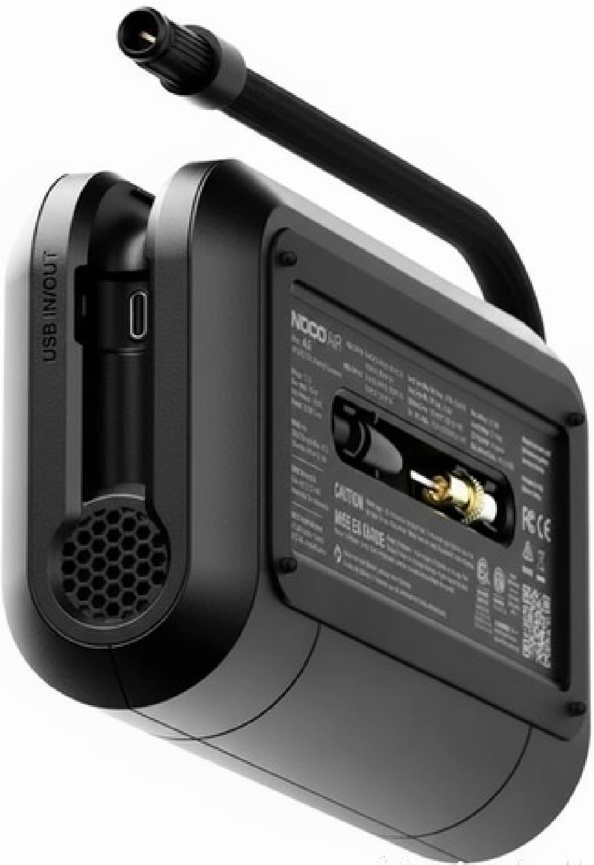 Tragbarer Luftkompressor 5 Amp digitales Display