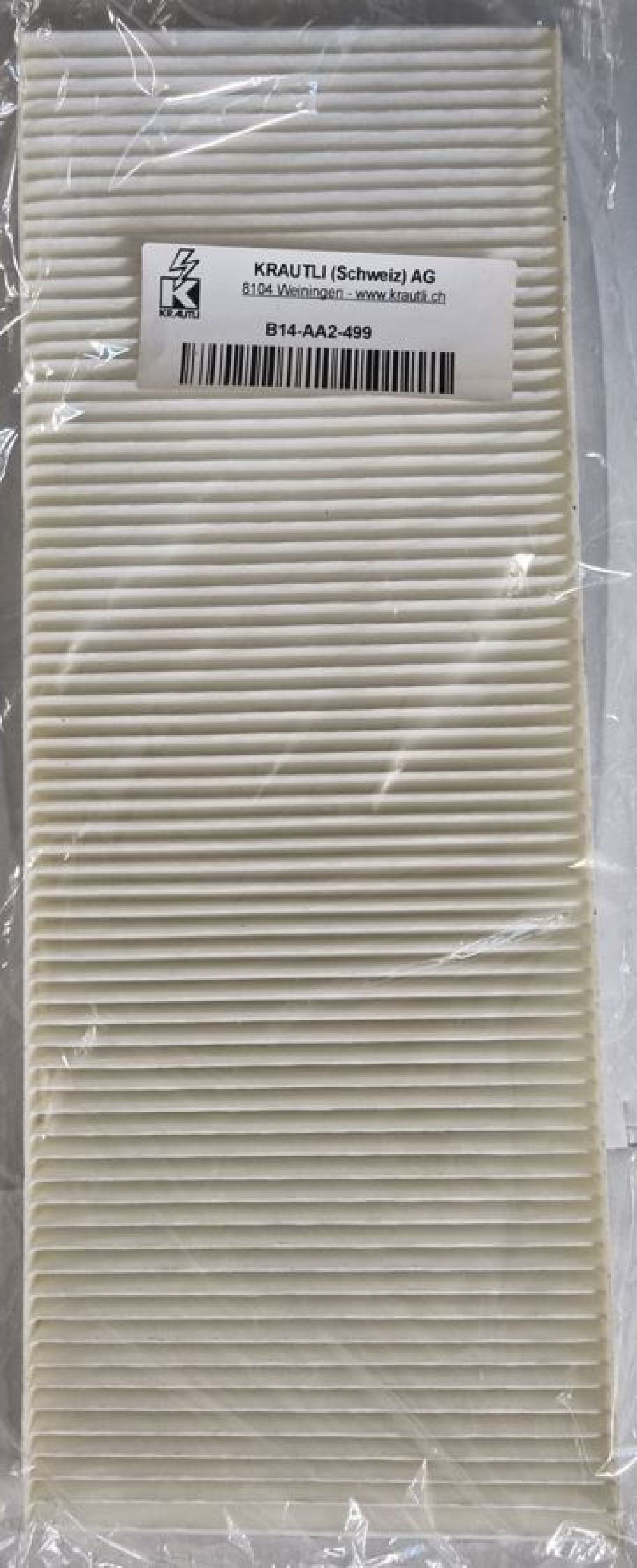 Luftfilter f&uuml;r HVAC 3102-8